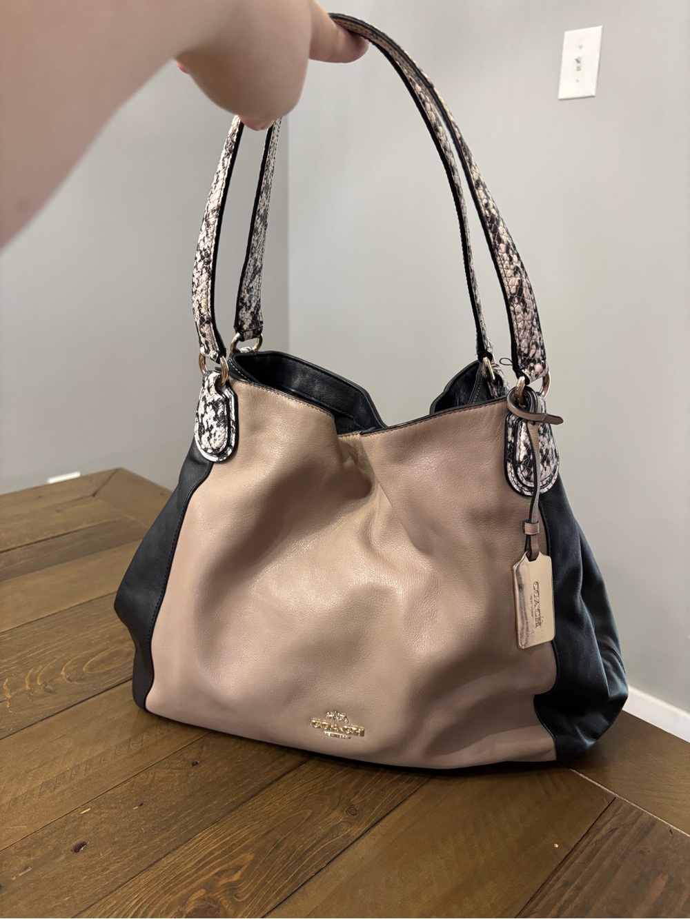 Coach Edie 31 Shoulder Bag in Colorblock